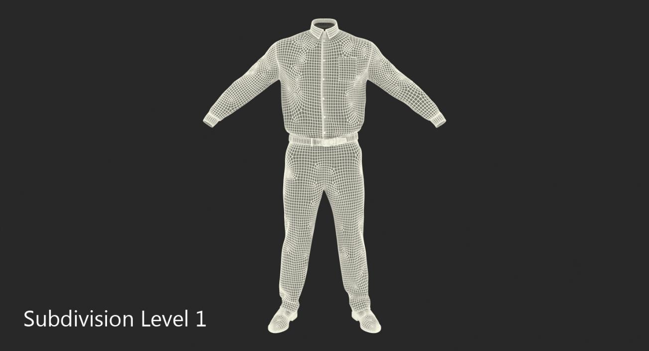 Office Wear for Men 3D model