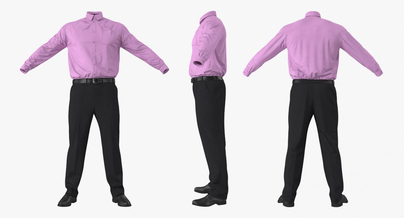 Office Wear for Men 3D model