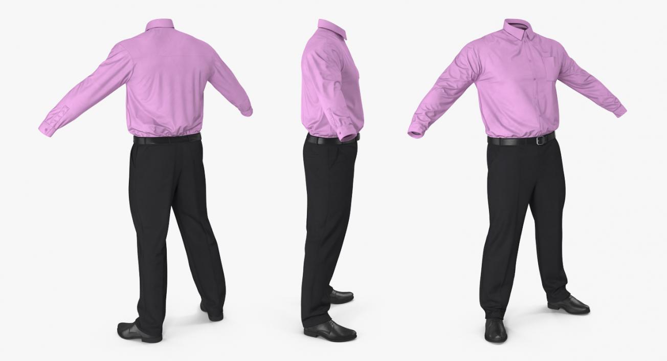 Office Wear for Men 3D model