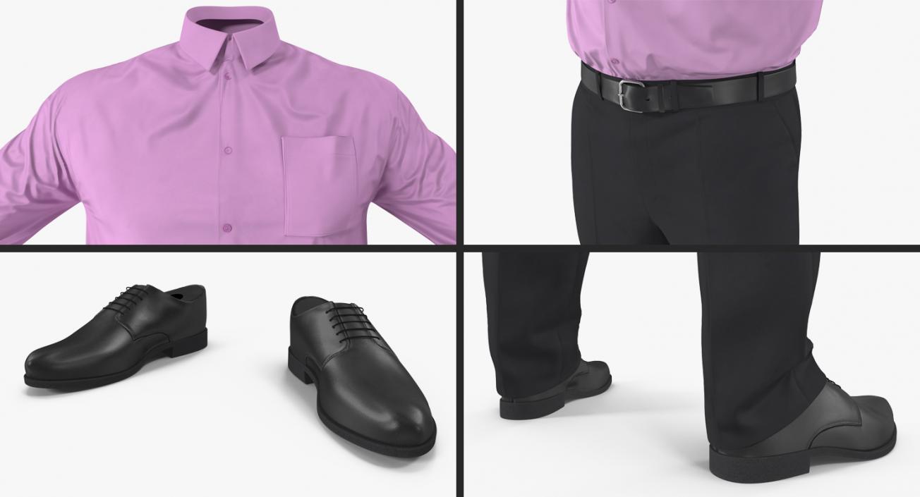 Office Wear for Men 3D model