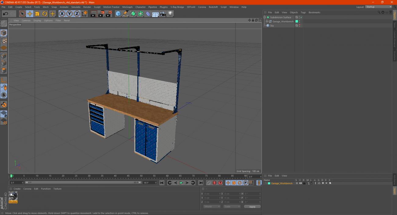 3D Garage Workbench