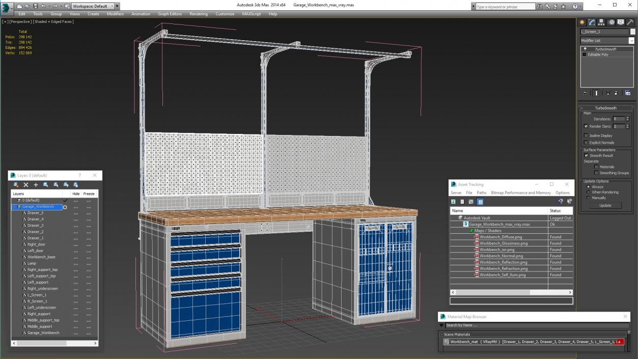 3D Garage Workbench