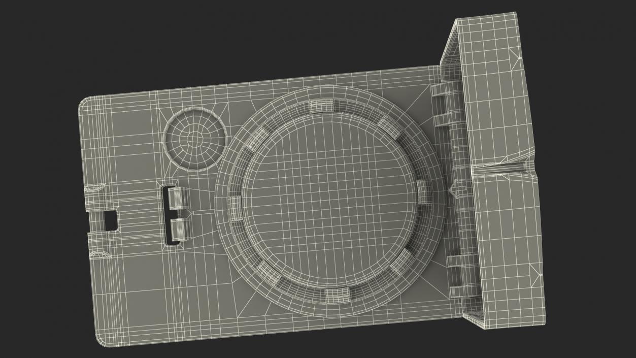 Mirror Compass Open 3D model