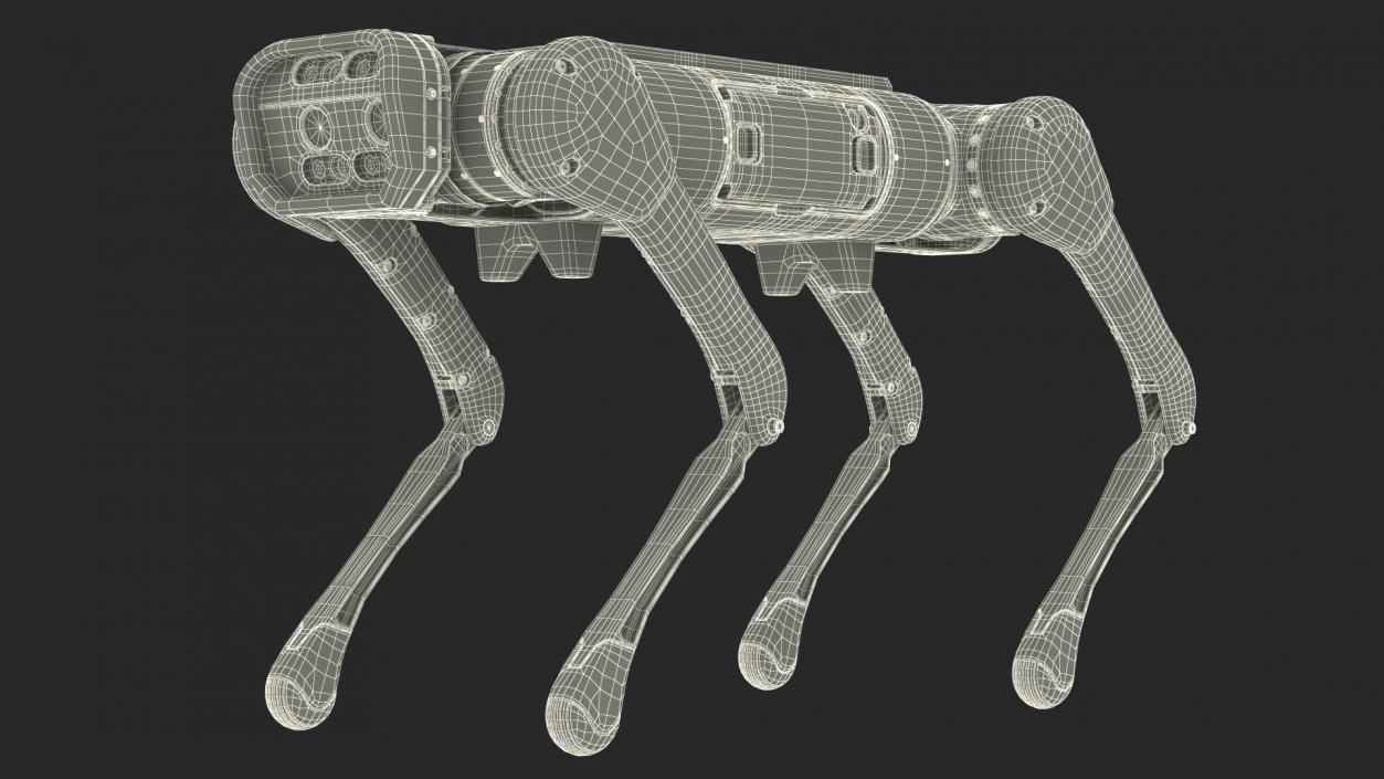 Aliengo Robot Dog 3D