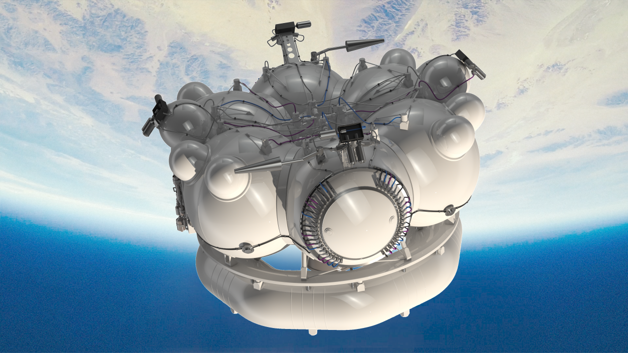 Satellite 3D model