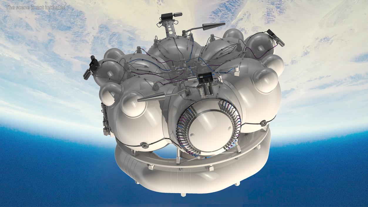 Satellite 3D model