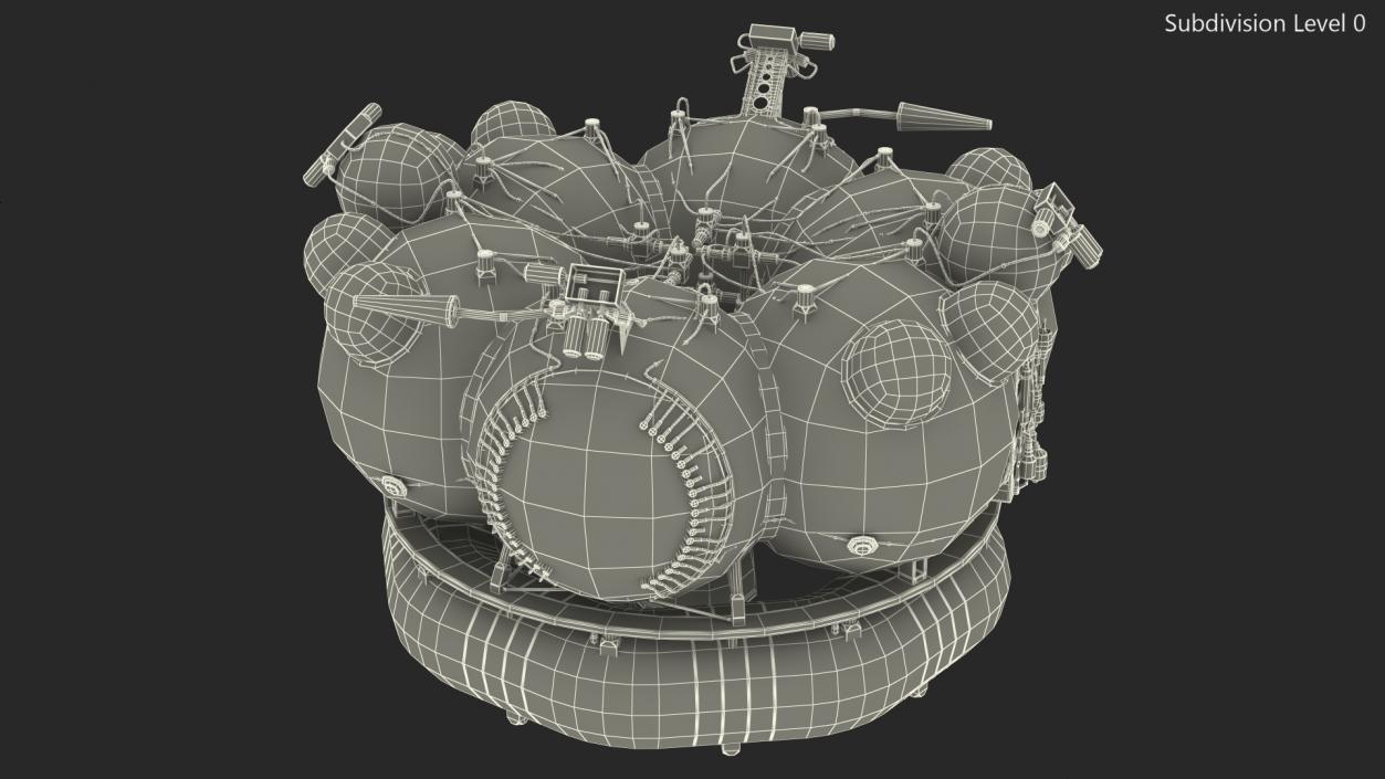 Satellite 3D model