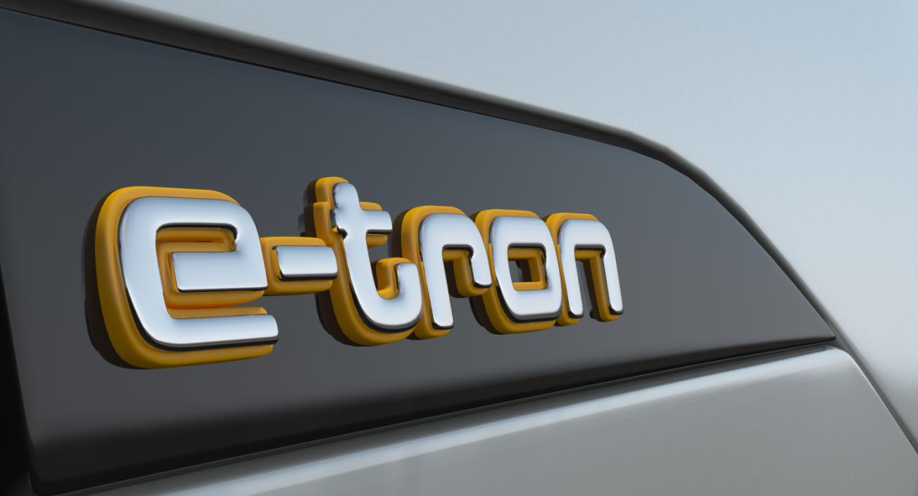 Audi E-tron Simple Interior 3D