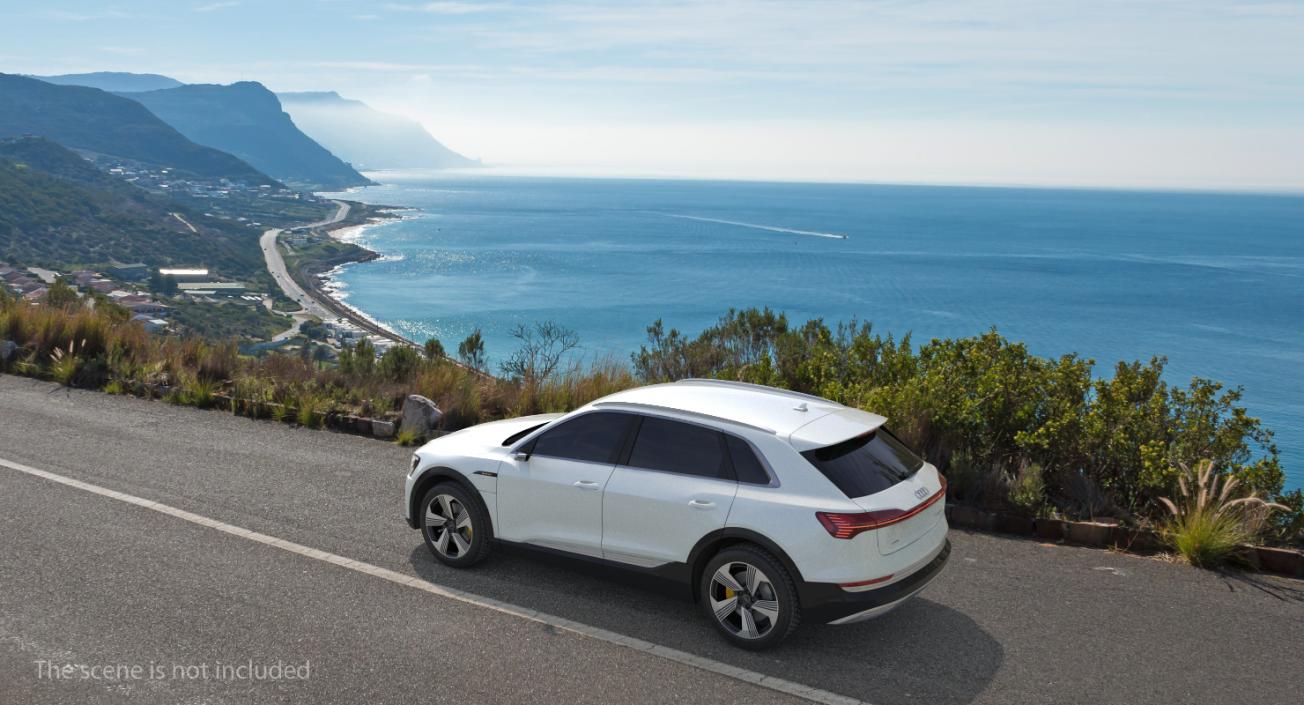 Audi E-tron Simple Interior 3D