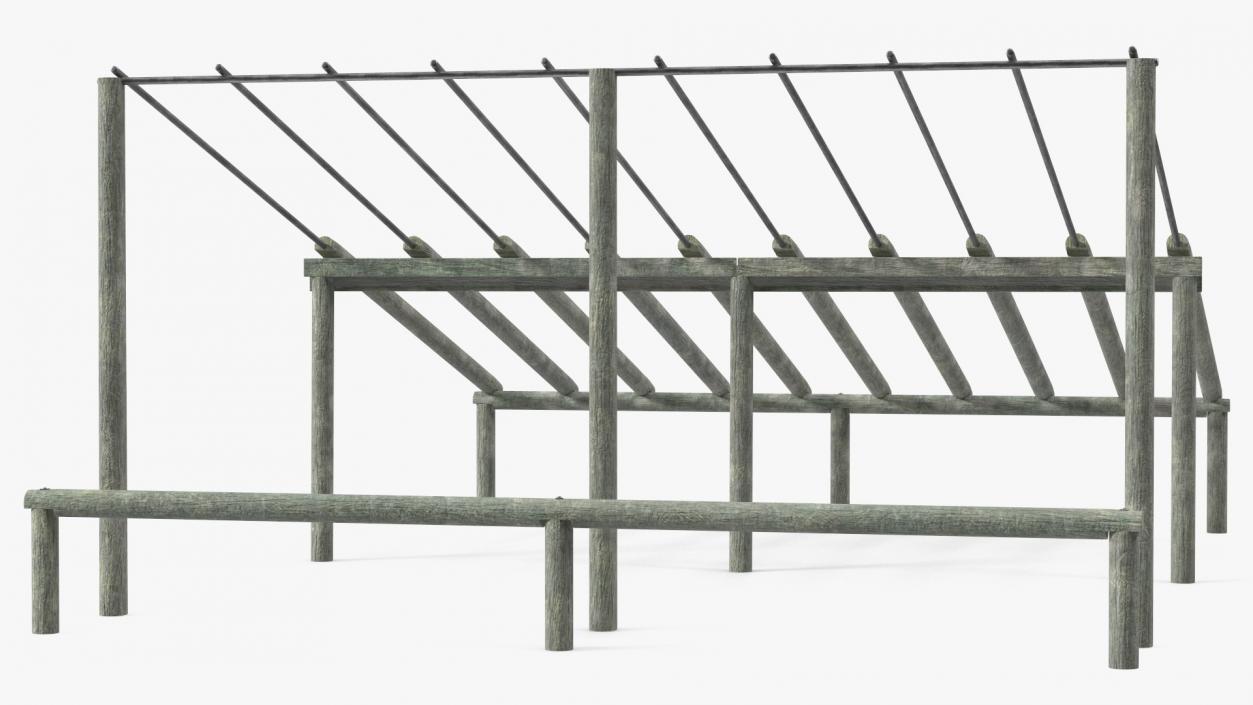 3D Inclined Training Obstacle Worn