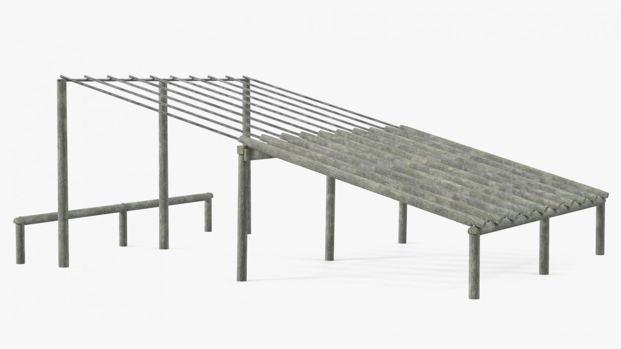 3D Inclined Training Obstacle Worn