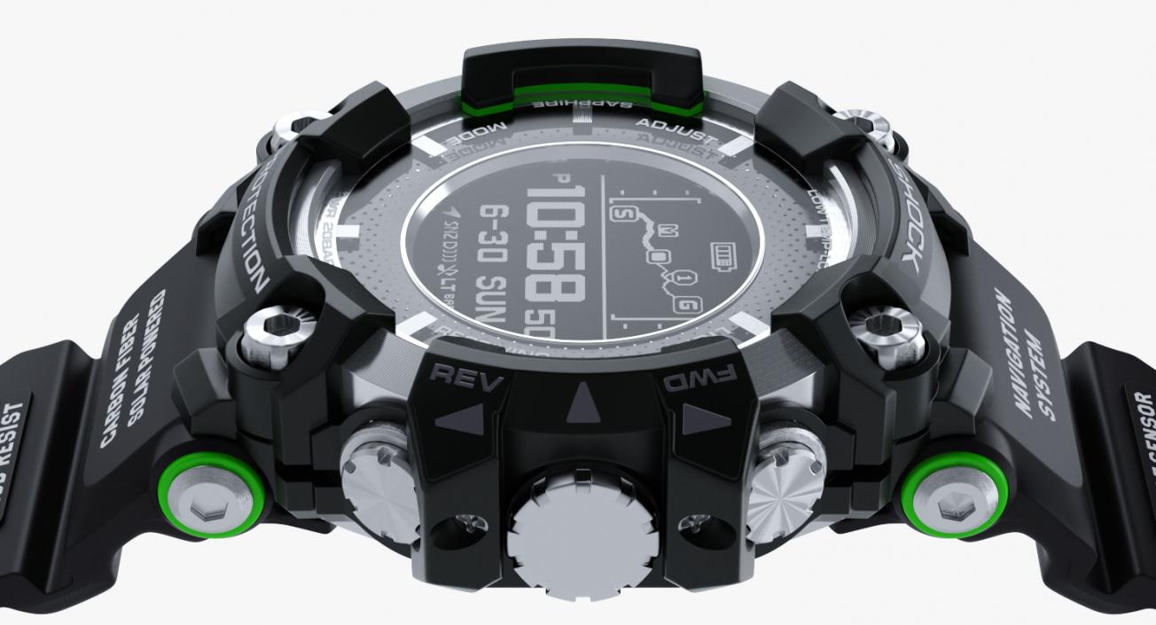 Sport Watches Collection 3D model