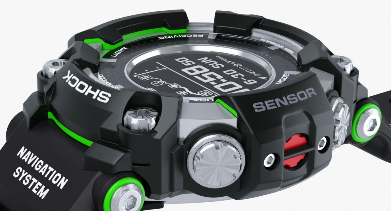 Sport Watches Collection 3D model