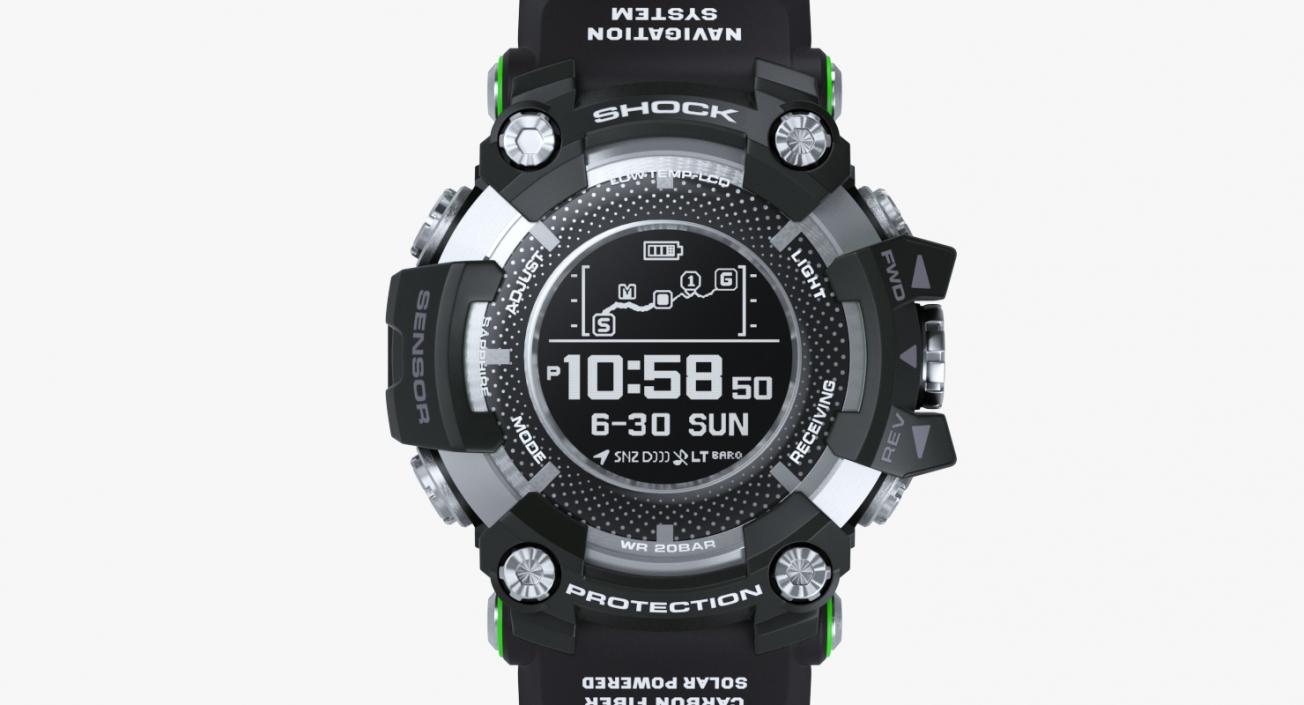 Sport Watches Collection 3D model