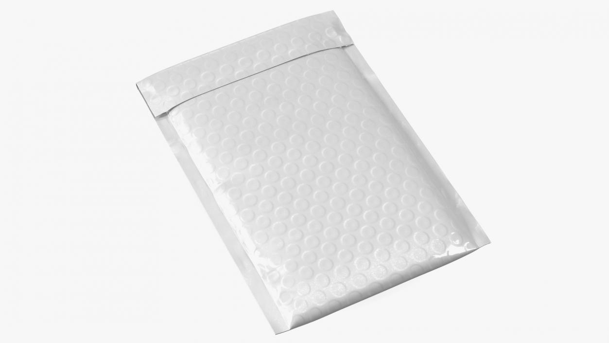 3D model Thick Poly Bubble Mailer White