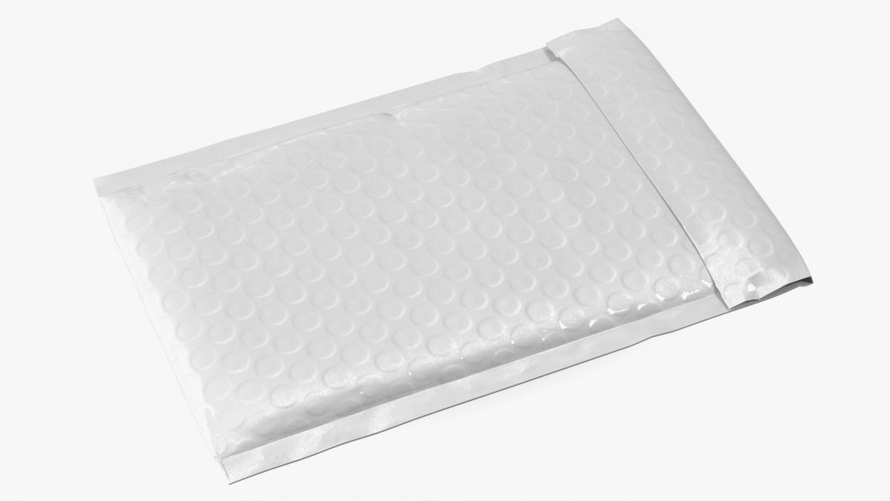 3D model Thick Poly Bubble Mailer White