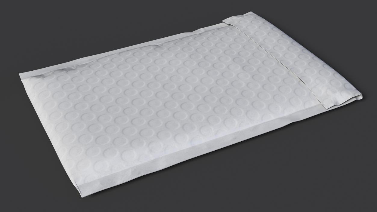 3D model Thick Poly Bubble Mailer White