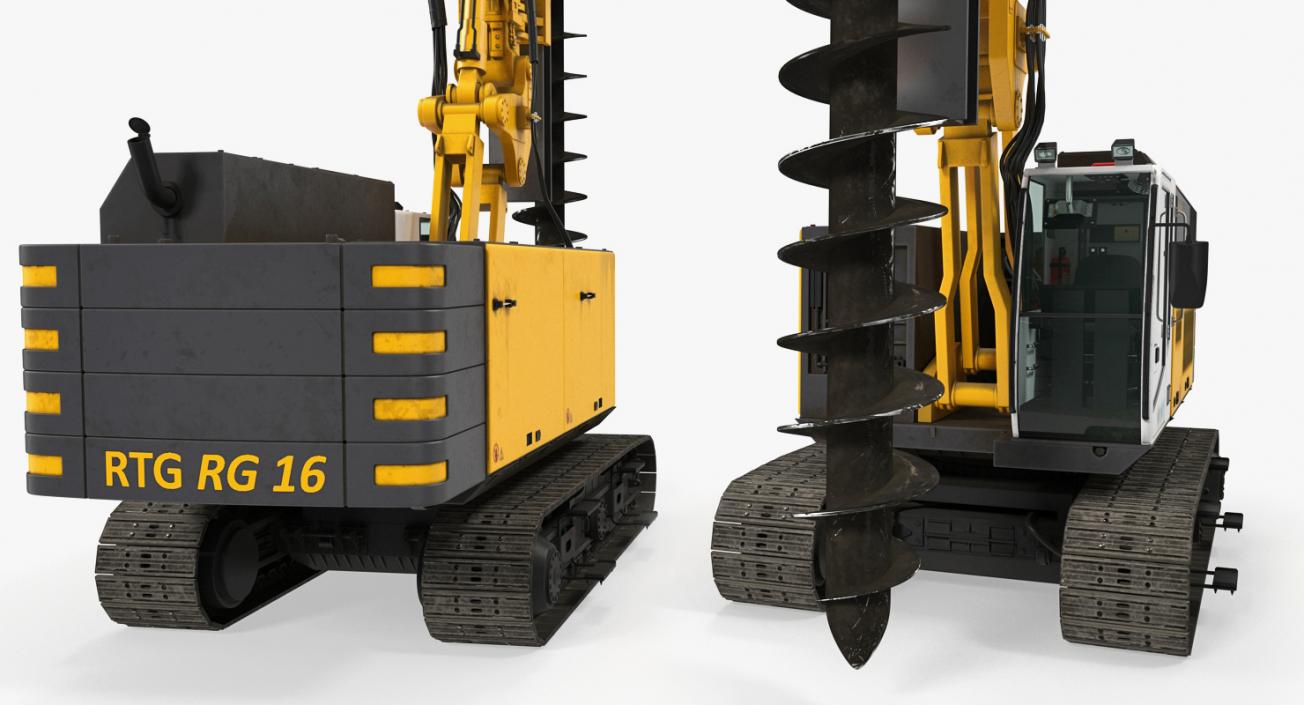 3D Construction Vehicles Big 3D Models Collection