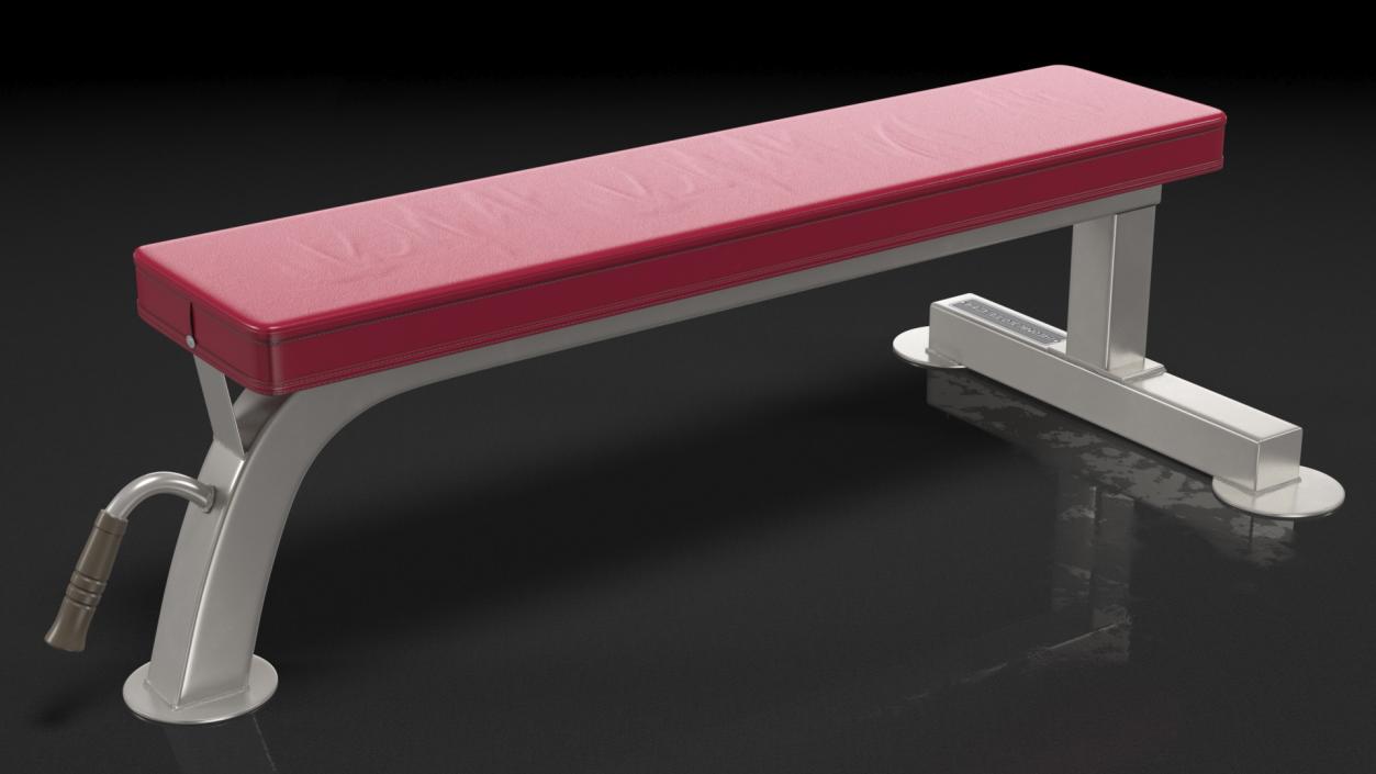 3D model Sport Bench Red