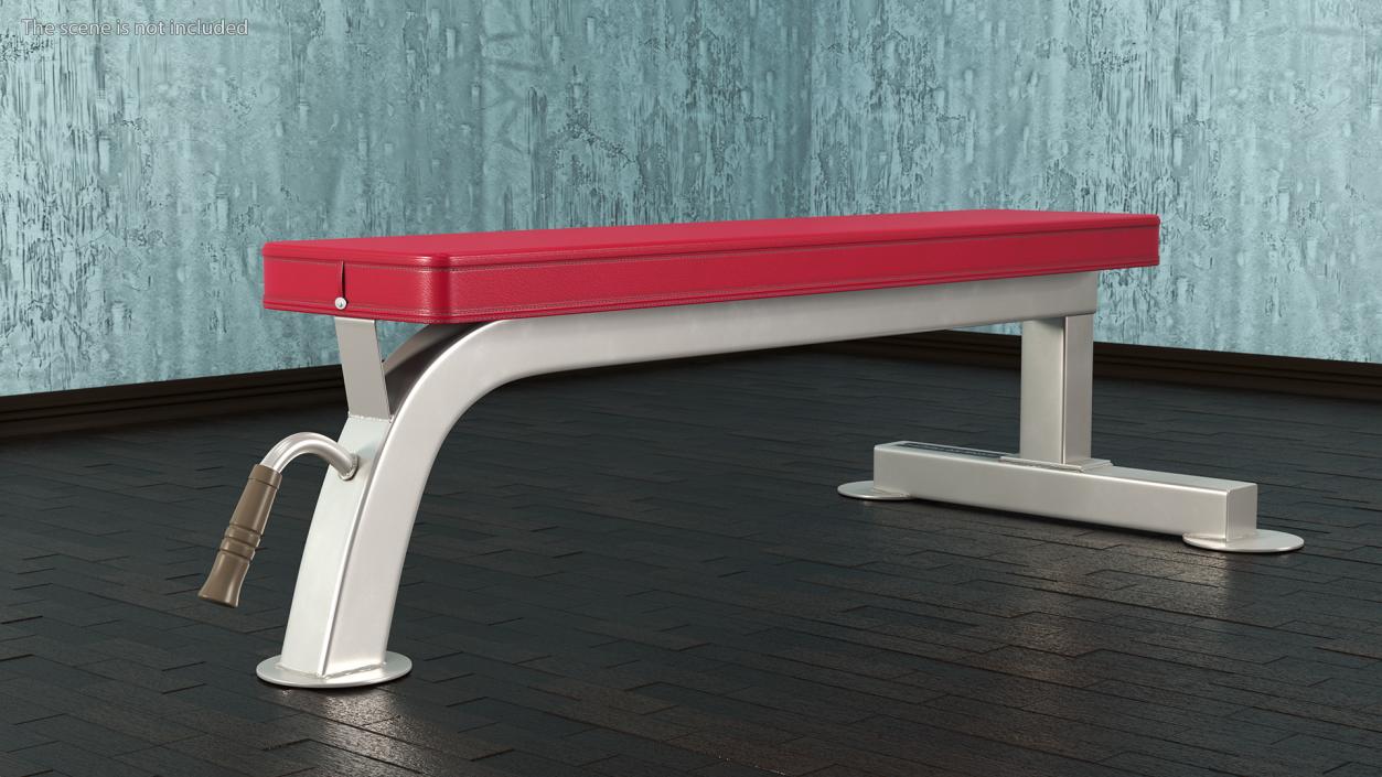 3D model Sport Bench Red