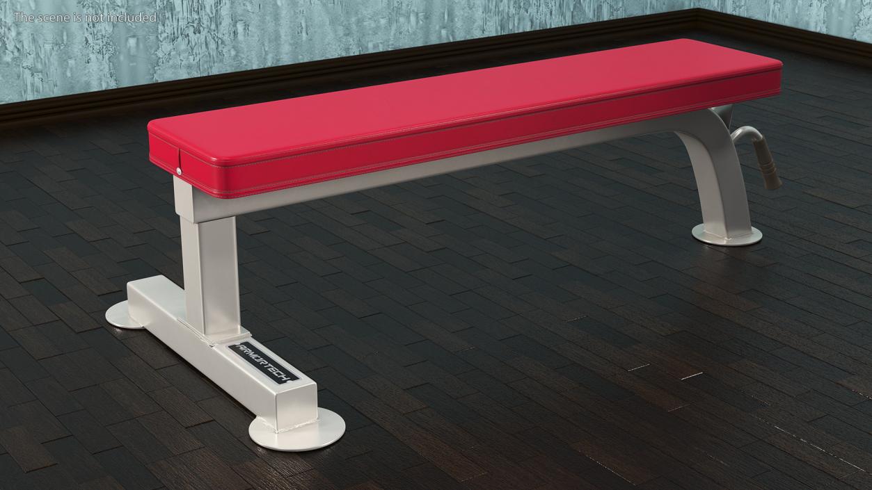 3D model Sport Bench Red