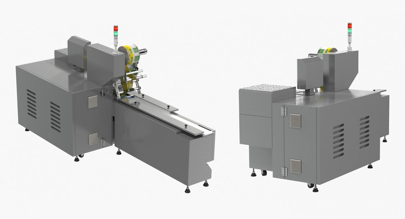 3D model Bakery Foods Packaging Machine