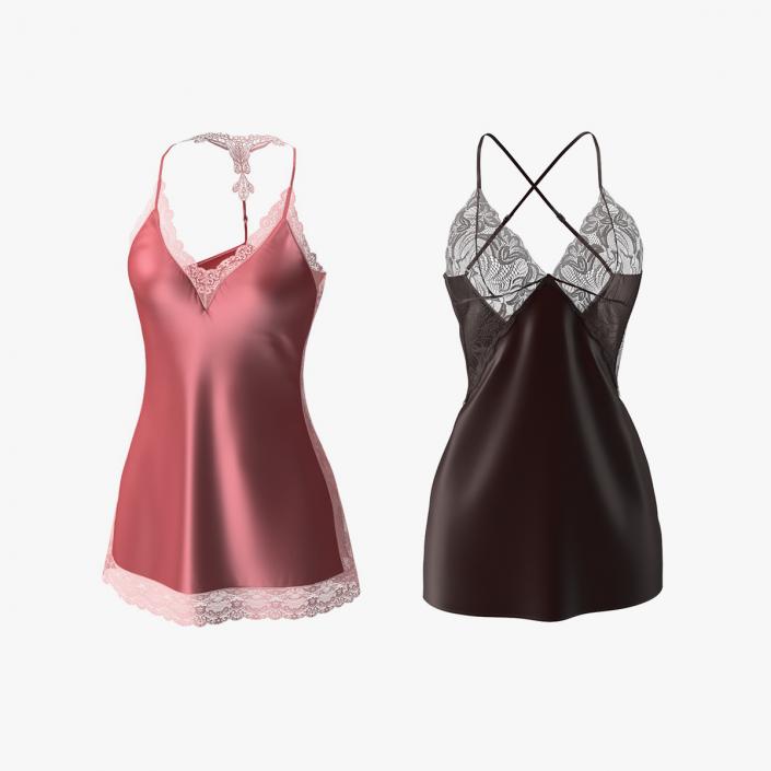 3D Women Lingerie Nightwears Collection