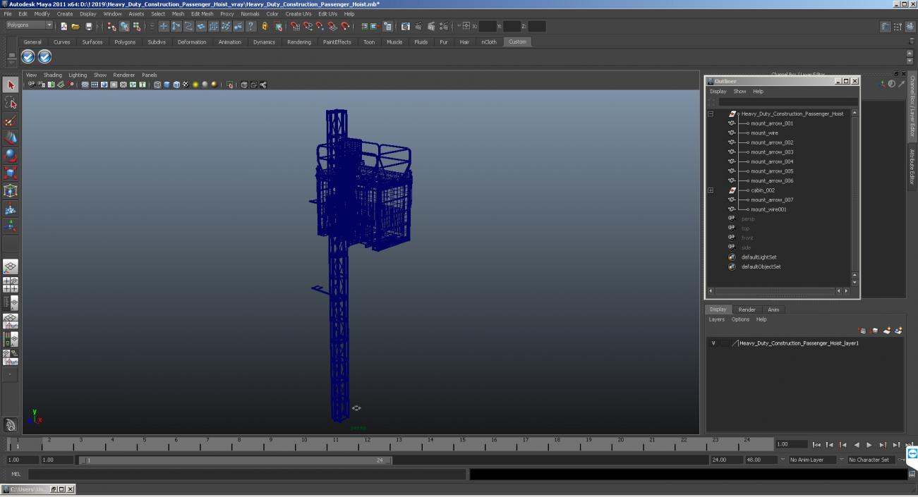 Rack Construction Lift 3D