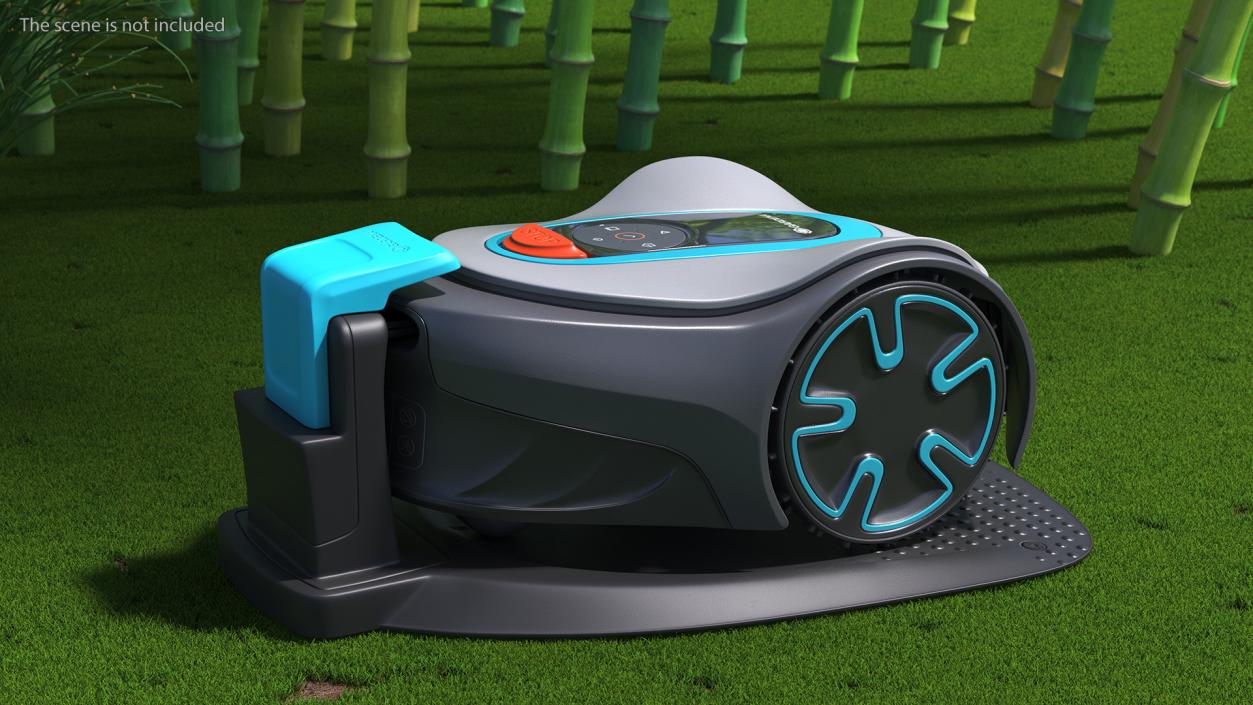 Gardena Robotic Lawn Mower Sileno Minimo 251 3D model