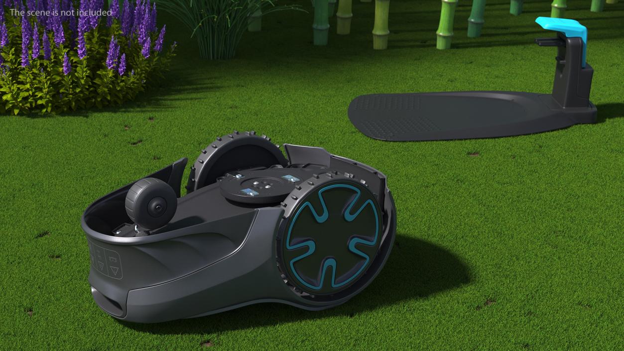 Gardena Robotic Lawn Mower Sileno Minimo 251 3D model