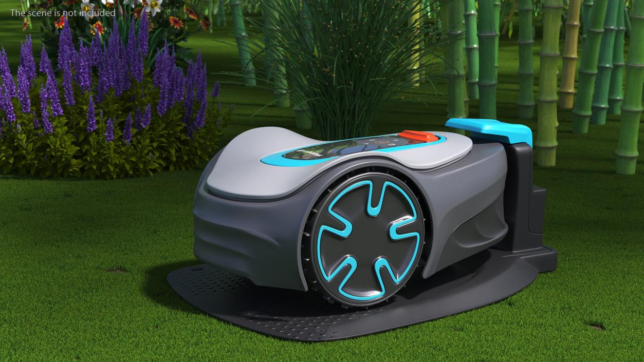 Gardena Robotic Lawn Mower Sileno Minimo 251 3D model