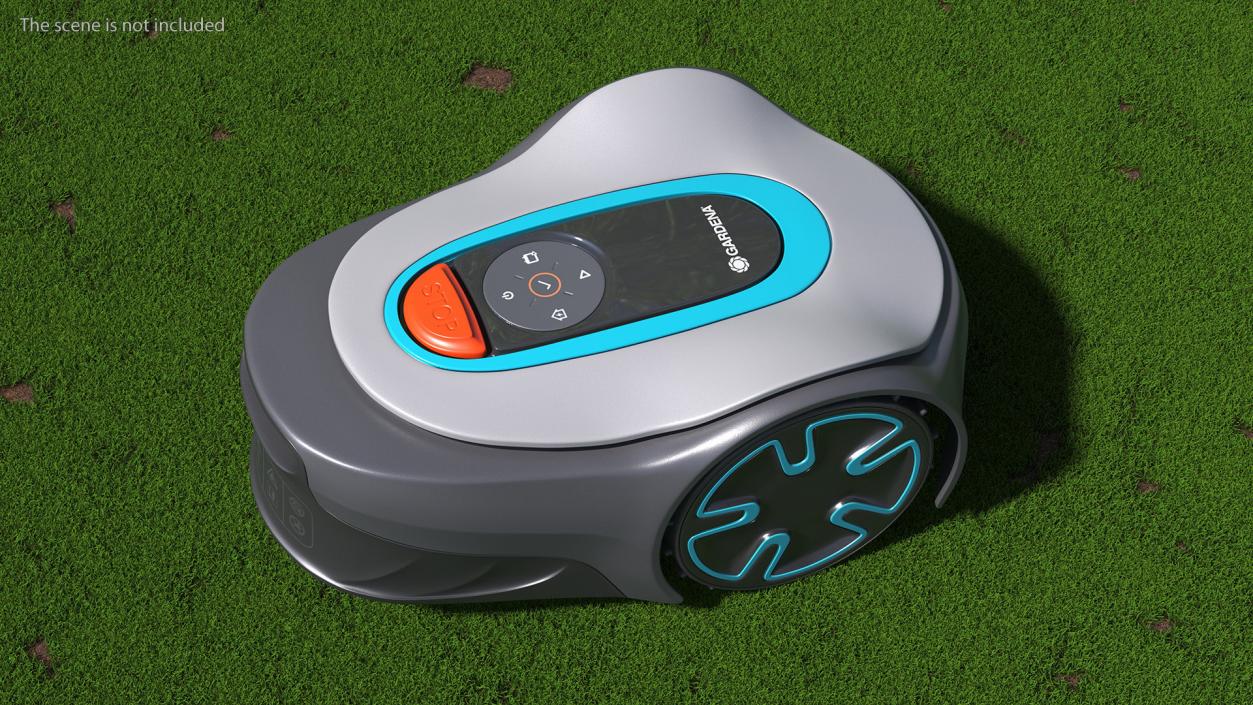 Gardena Robotic Lawn Mower Sileno Minimo 251 3D model