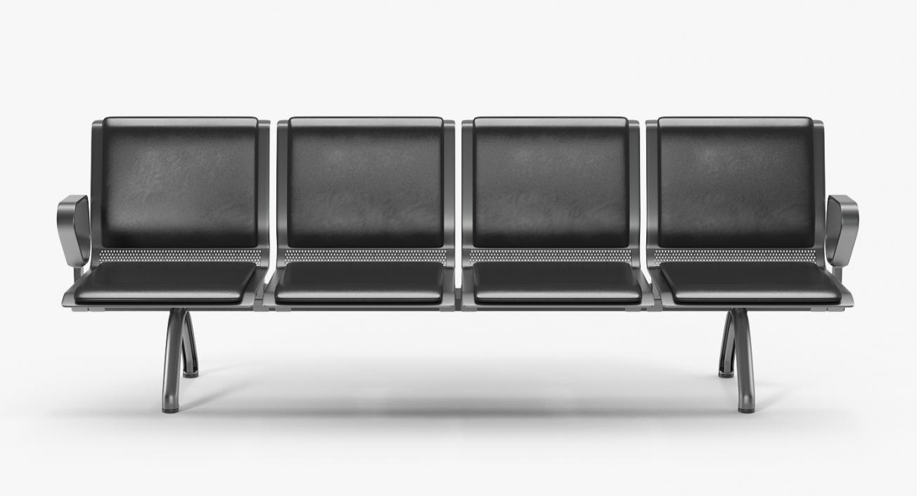 3D model Public Waiting Seats