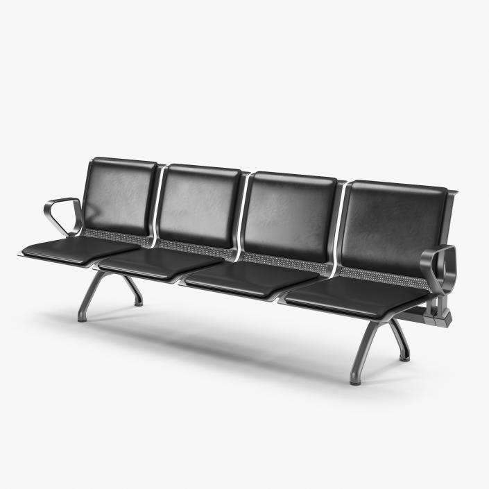 3D model Public Waiting Seats