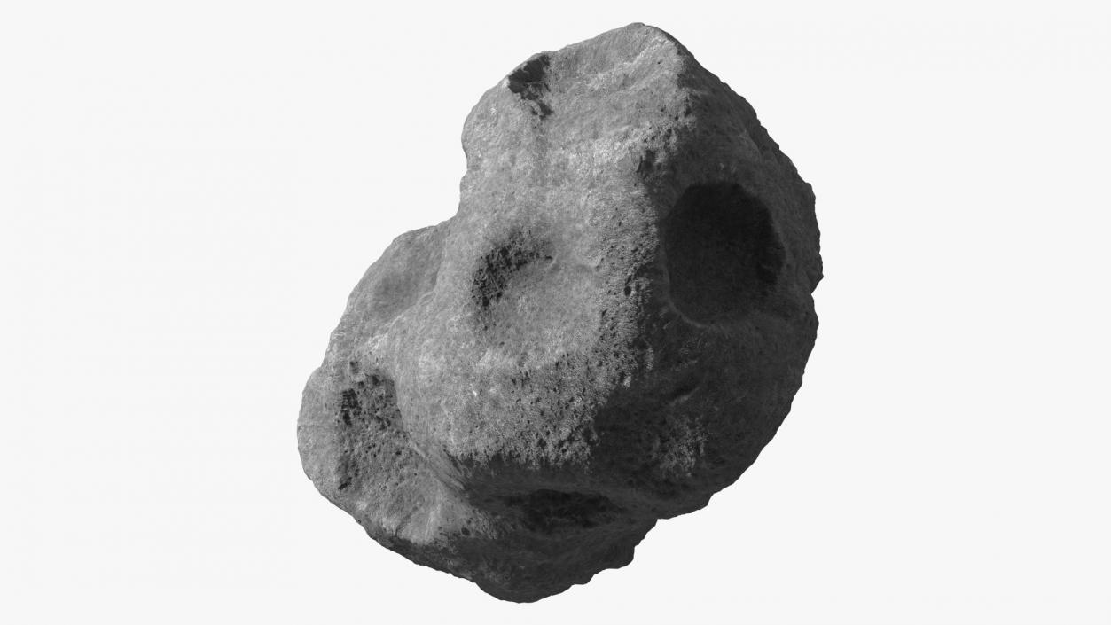 3D model Asteroid 100 Meter in Diameter