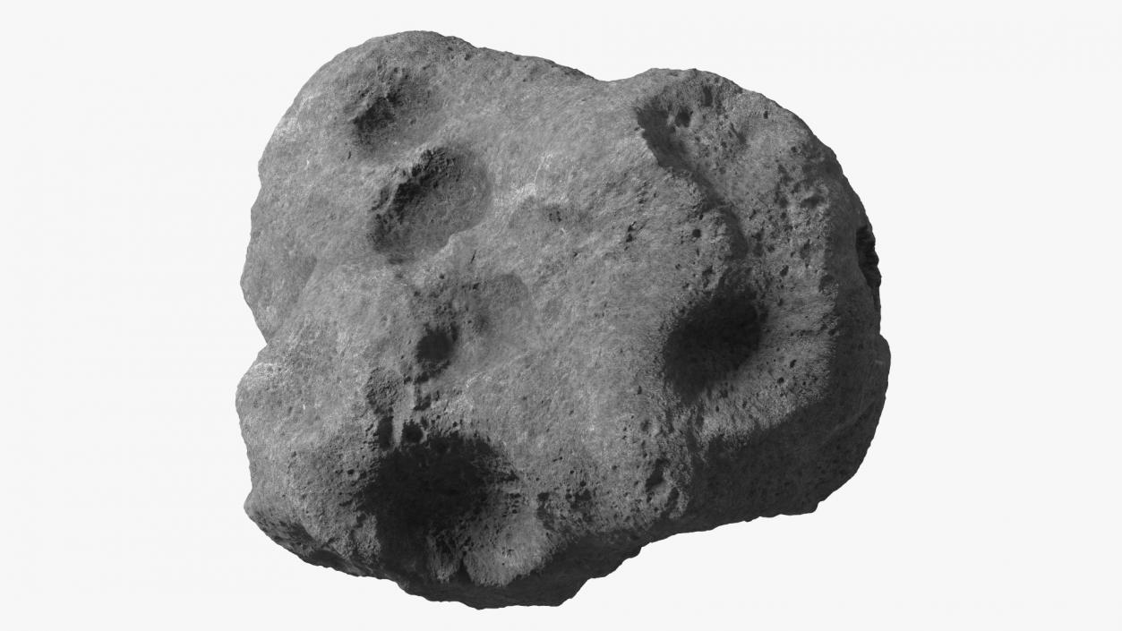 3D model Asteroid 100 Meter in Diameter