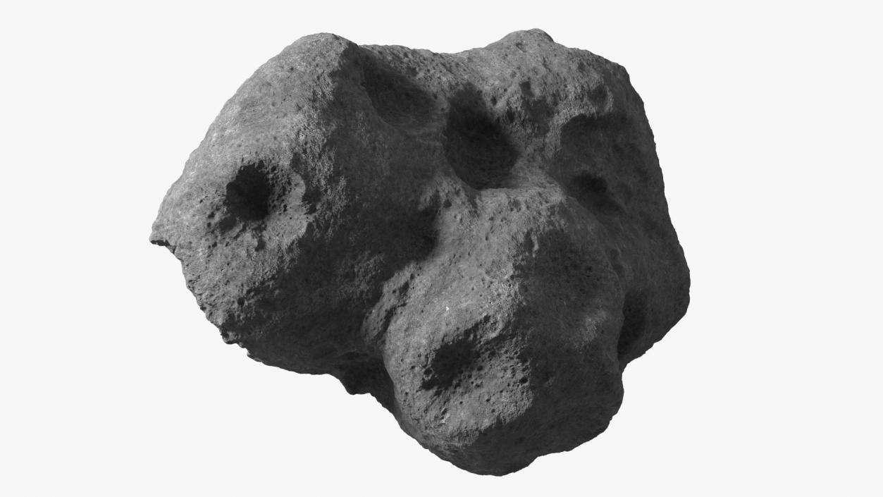 3D model Asteroid 100 Meter in Diameter