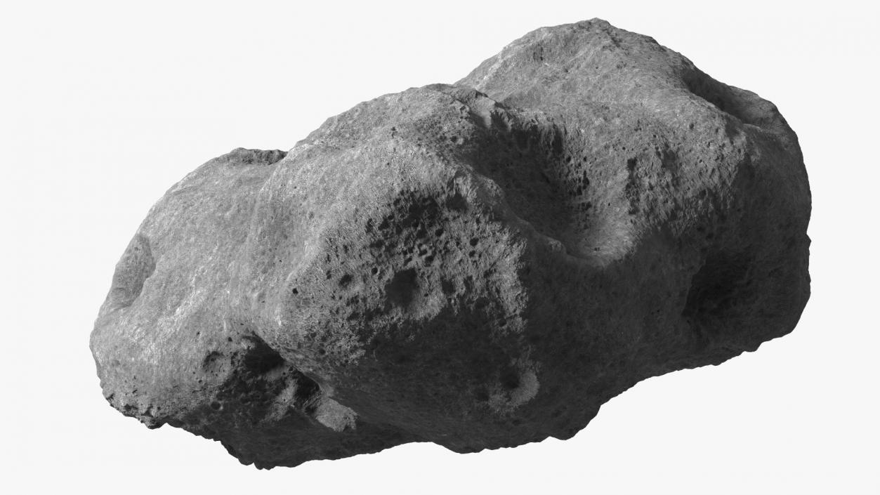 3D model Asteroid 100 Meter in Diameter