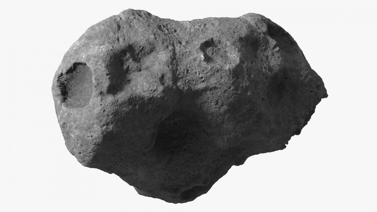 3D model Asteroid 100 Meter in Diameter