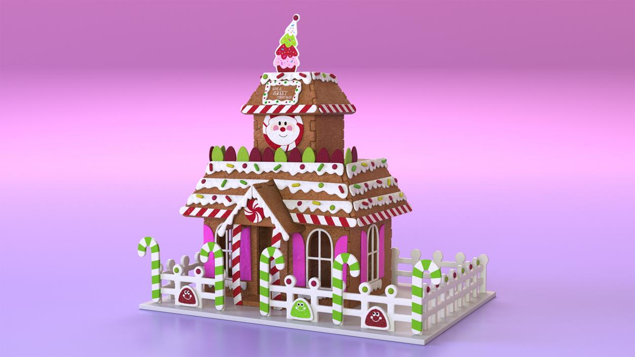 3D Cookie Dough House model