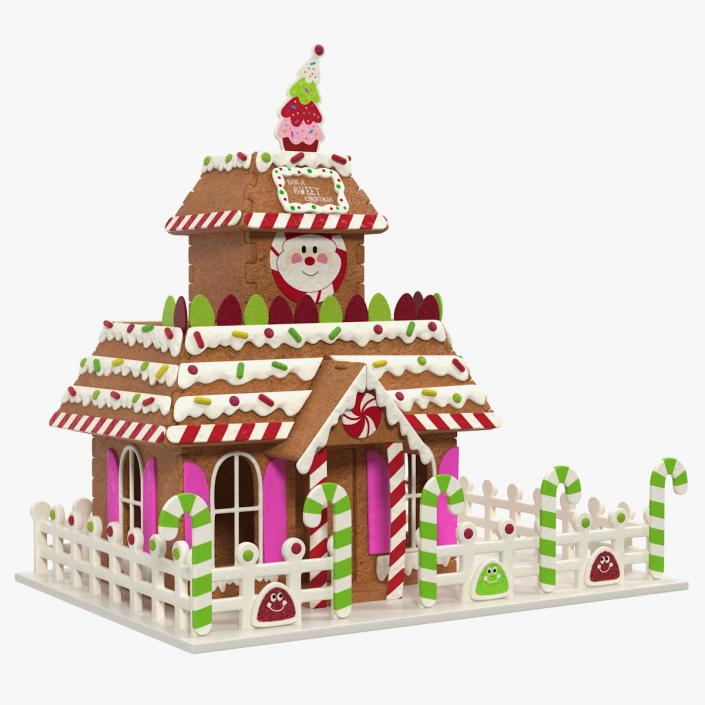 3D Cookie Dough House model