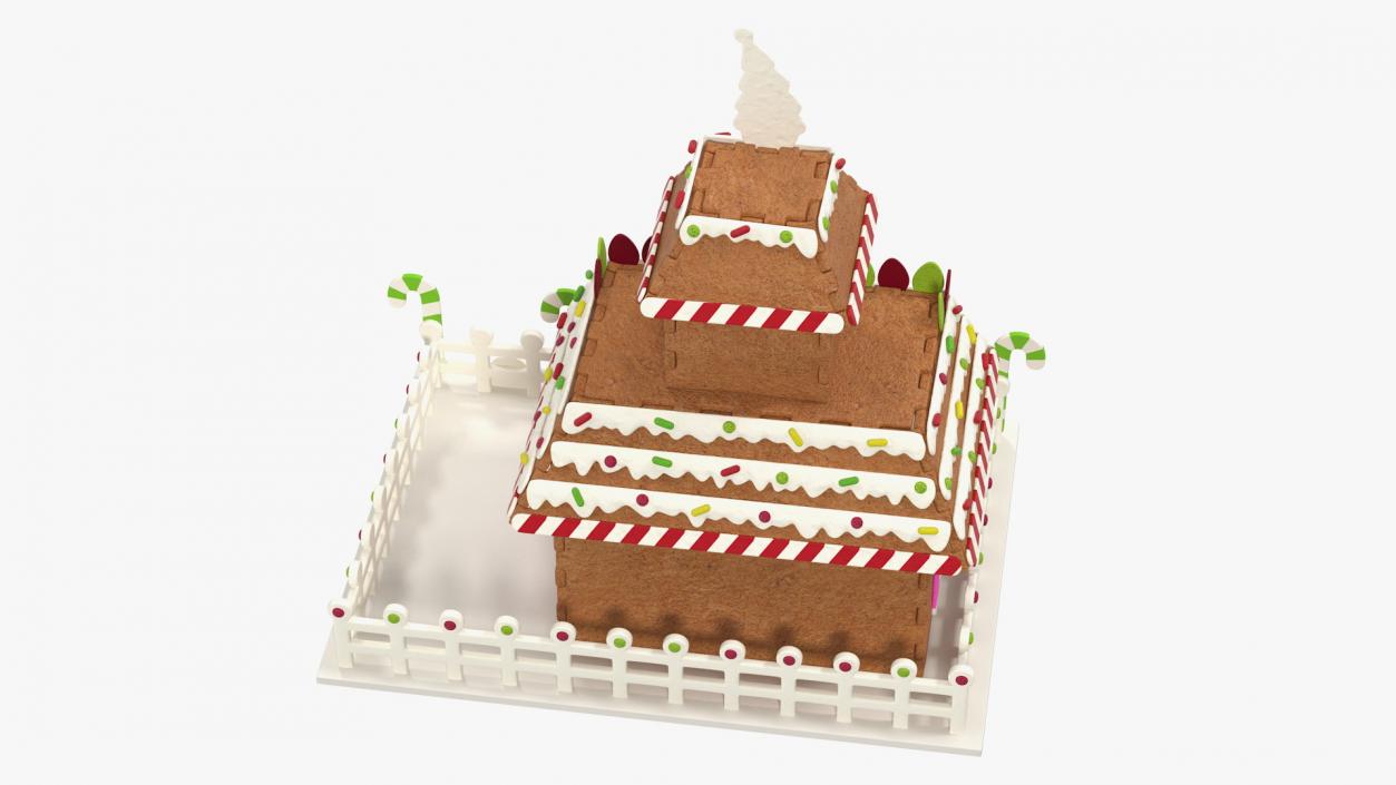 3D Cookie Dough House model