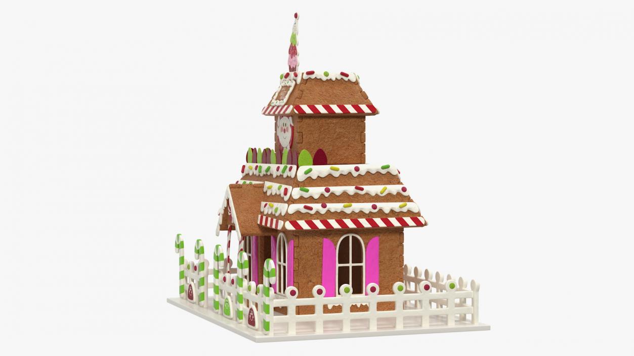 3D Cookie Dough House model