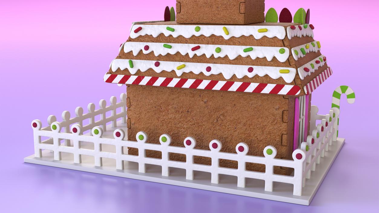 3D Cookie Dough House model