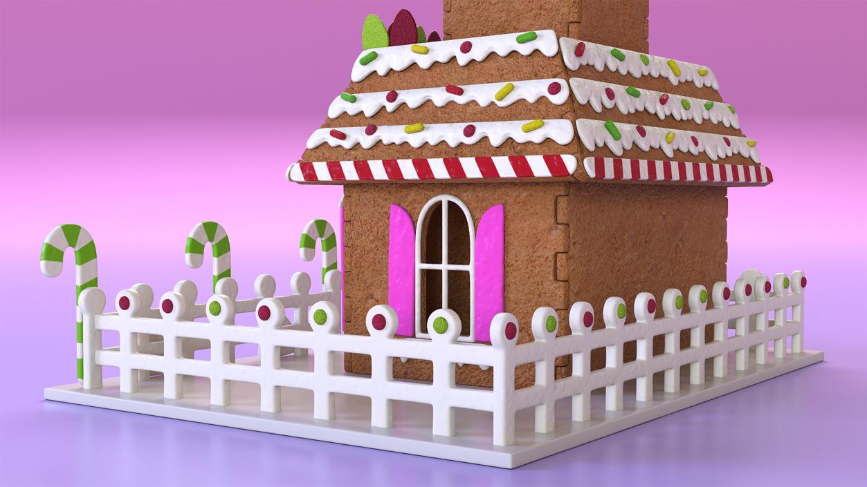 3D Cookie Dough House model