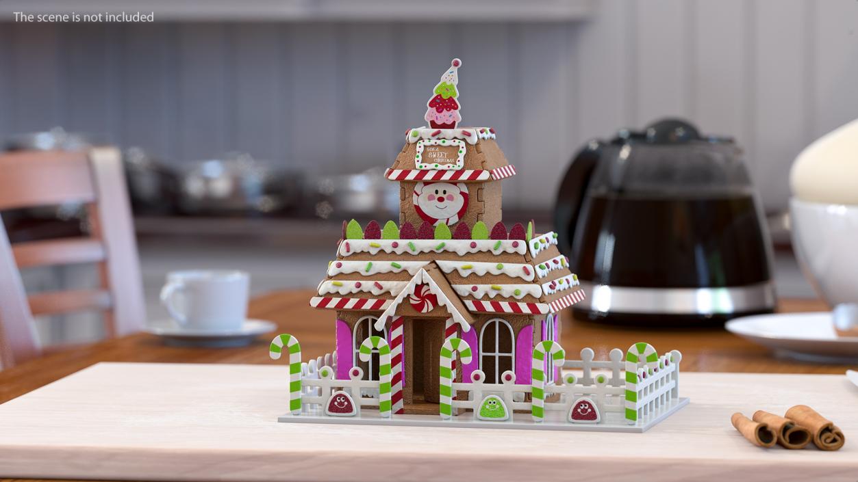 3D Cookie Dough House model