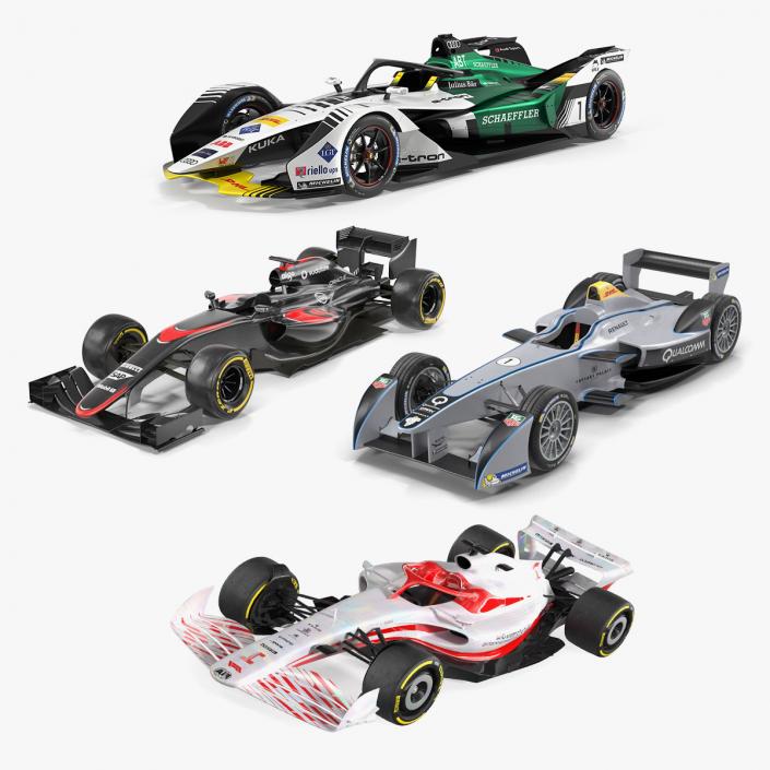 3D model Formula Cars Collection 3