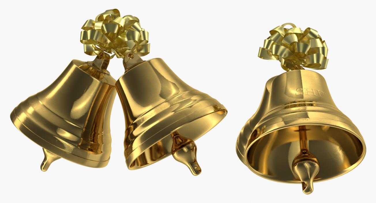 3D model Xmas Bells