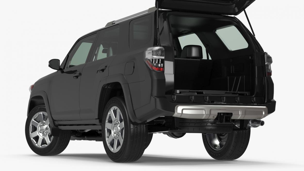 3D model Toyota 4Runner SUV Rigged