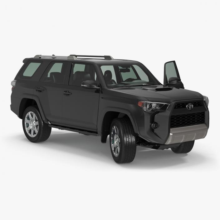 3D model Toyota 4Runner SUV Rigged